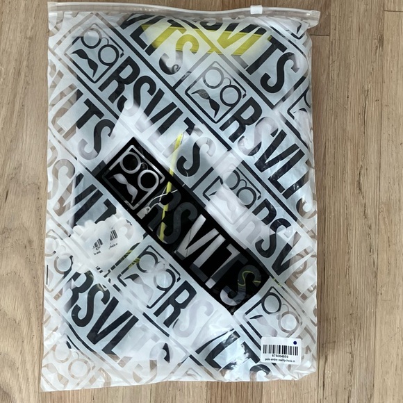 RSVLTS ST. ANDRE BREAKFAST BALLS REALITY CHECK POLO SZ LRG - Picture 7 of 8